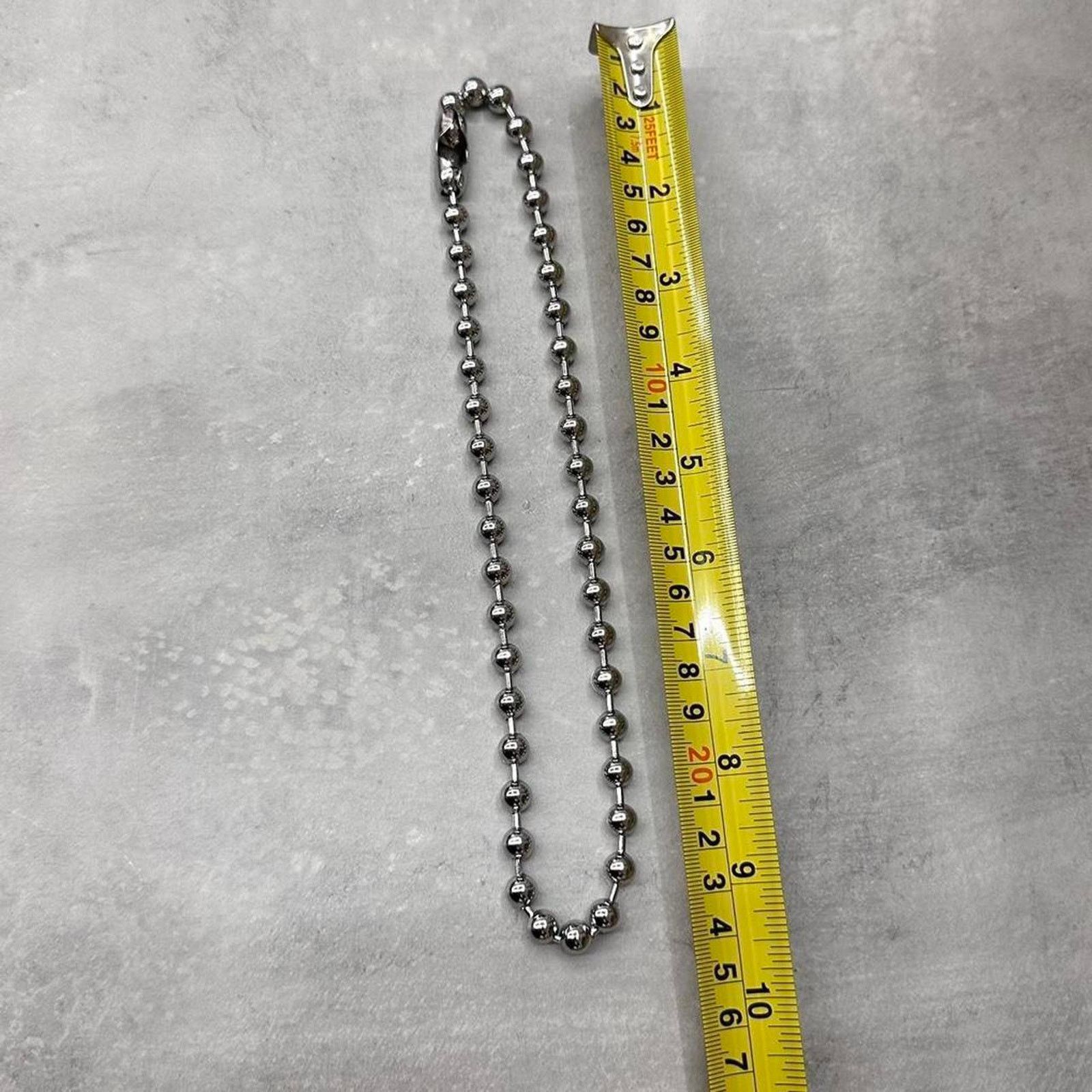 Other Y2k silver thick beaded choker Size ONE SIZE - 4 Thumbnail