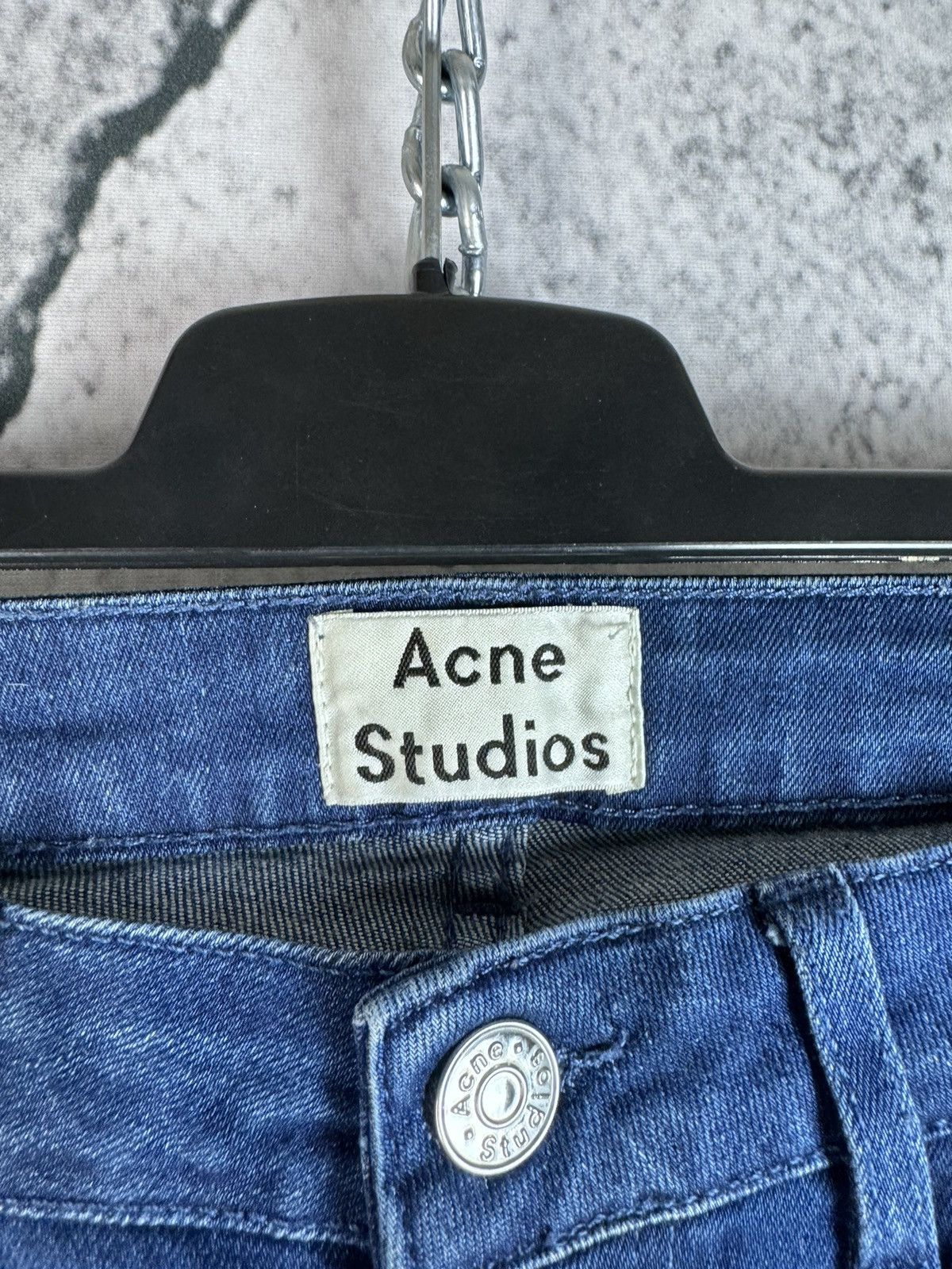 Acne Studios Acne Studios Skin 5 Ocean Blue Denim Pants Jeans Size 28" / US 6 / IT 42 - 3 Thumbnail