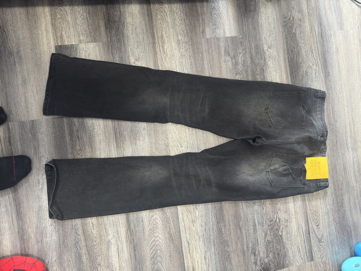 Whensmokeclears WHEN SMOKE CLEARS | PEARL DENIM BLACK | RED SZ 30 Size US 30 / EU 46 - 8 Thumbnail
