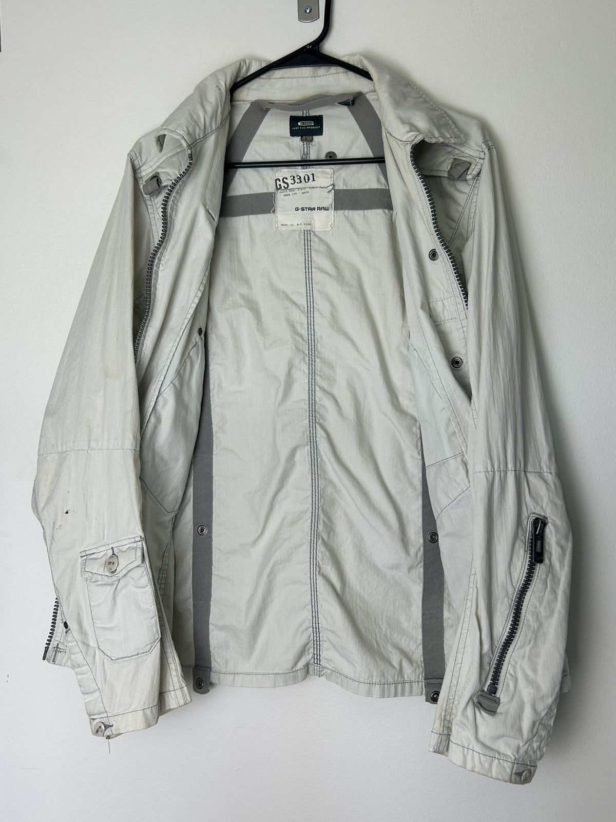 G-Star G Star Raw 3301 Cargo Jacket Size US L / EU 52-54 / 3 - 2 Thumbnail