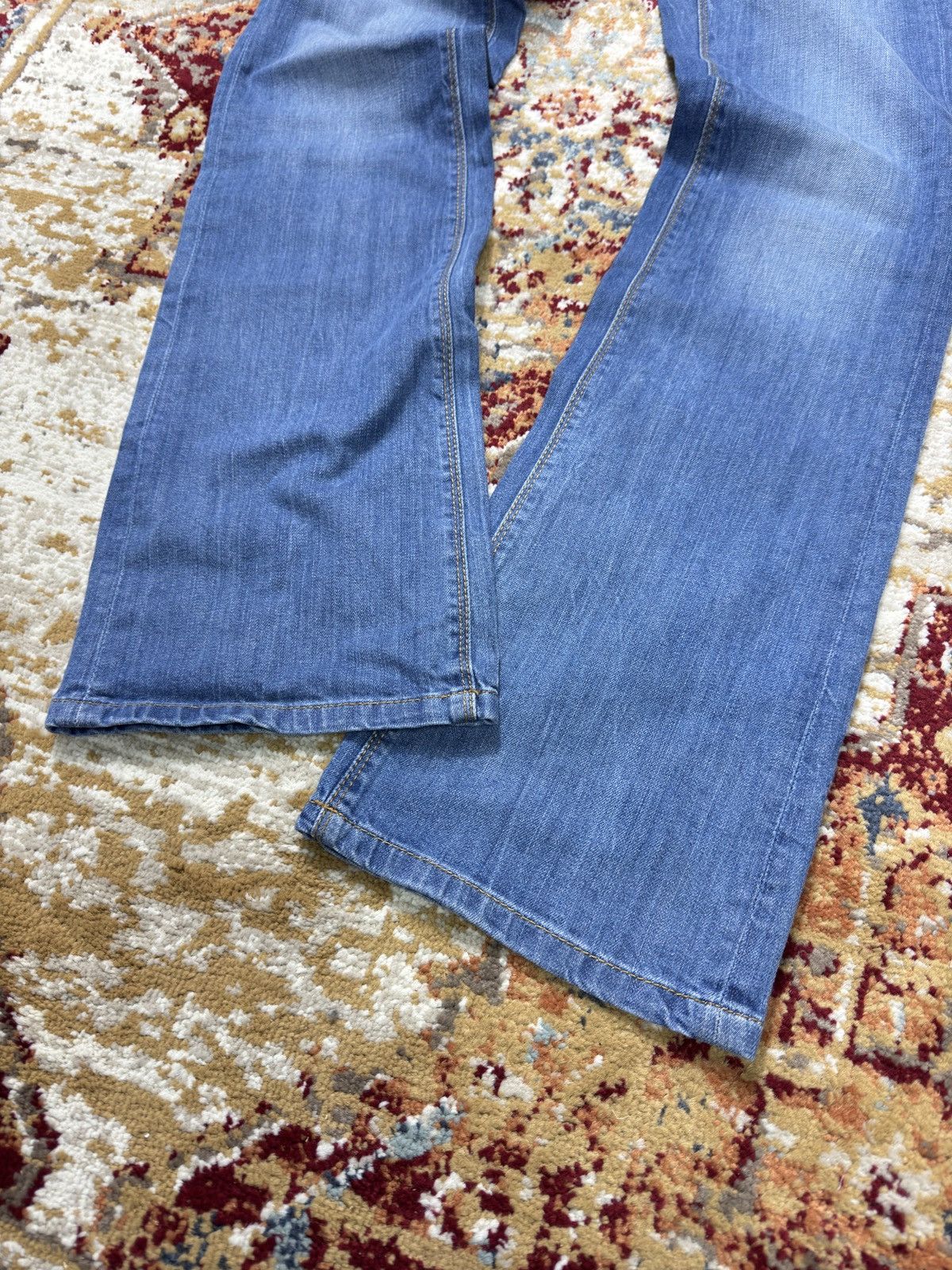 Hysteric Glamour ᶠᵃⁿᶜʸᵍᵘʸ Y2K Flared Baggy Washed Bootcut Denim Jeans Vintage Size US 28 / EU 44 - 2 Thumbnail