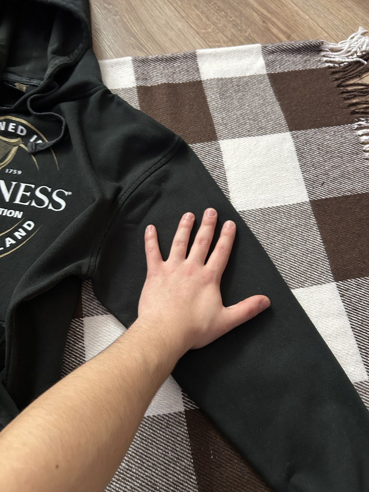 Rugby Ralph Lauren × Vintage Vintage Guinness Big logo y2k hoodies mens Size US M / EU 48-50 / 2 - 5 Thumbnail