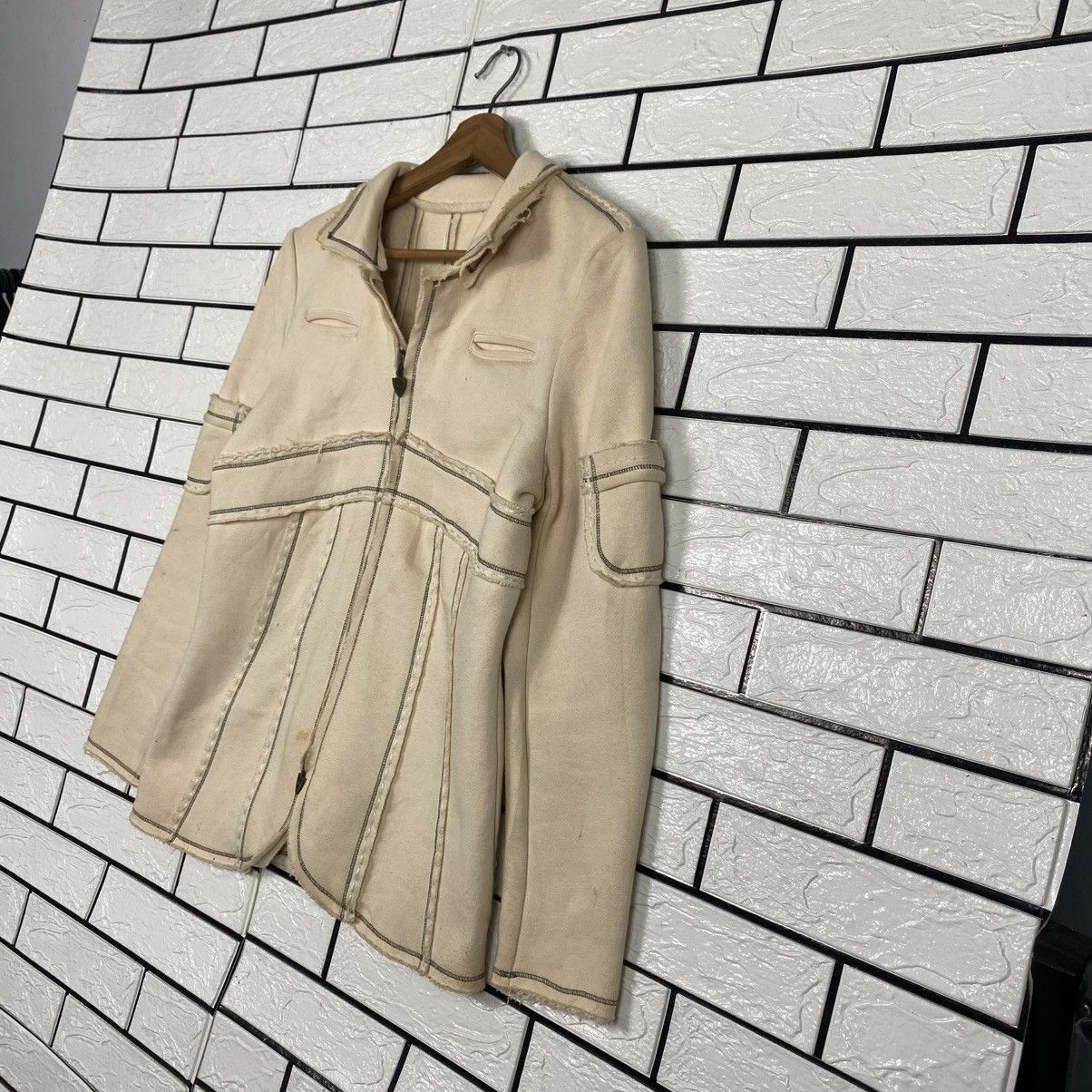 Japanese Brand 📌Vintage Wool Zipper Jacket Via Faburicca Issey Miyake Size US M / EU 48-50 / 2 - 3 Thumbnail