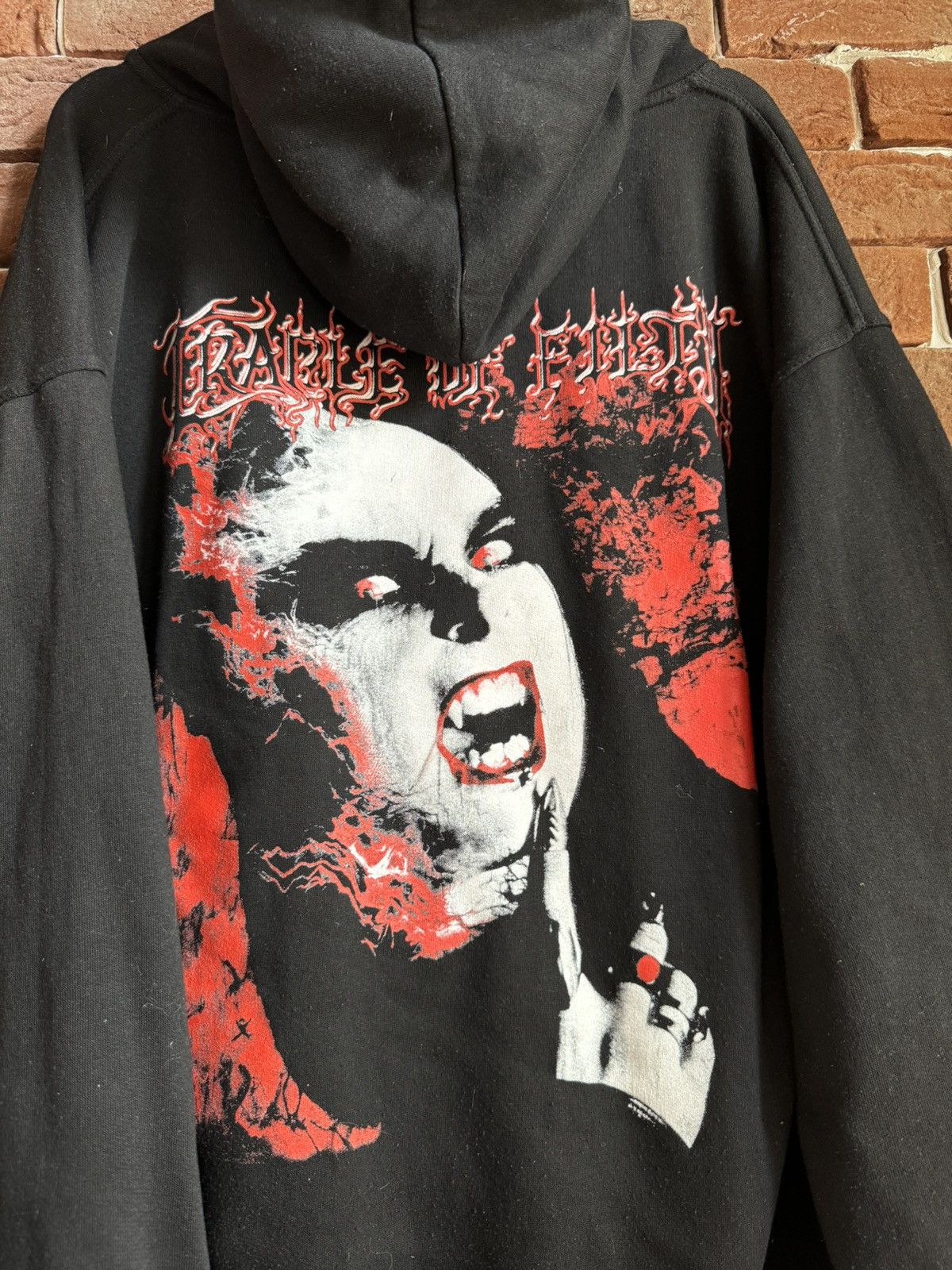 Band Tees Vintage 00s Cradle of Filth Midian Black Metal Band hoodie Size US XL / EU 56 / 4 - 4 Thumbnail