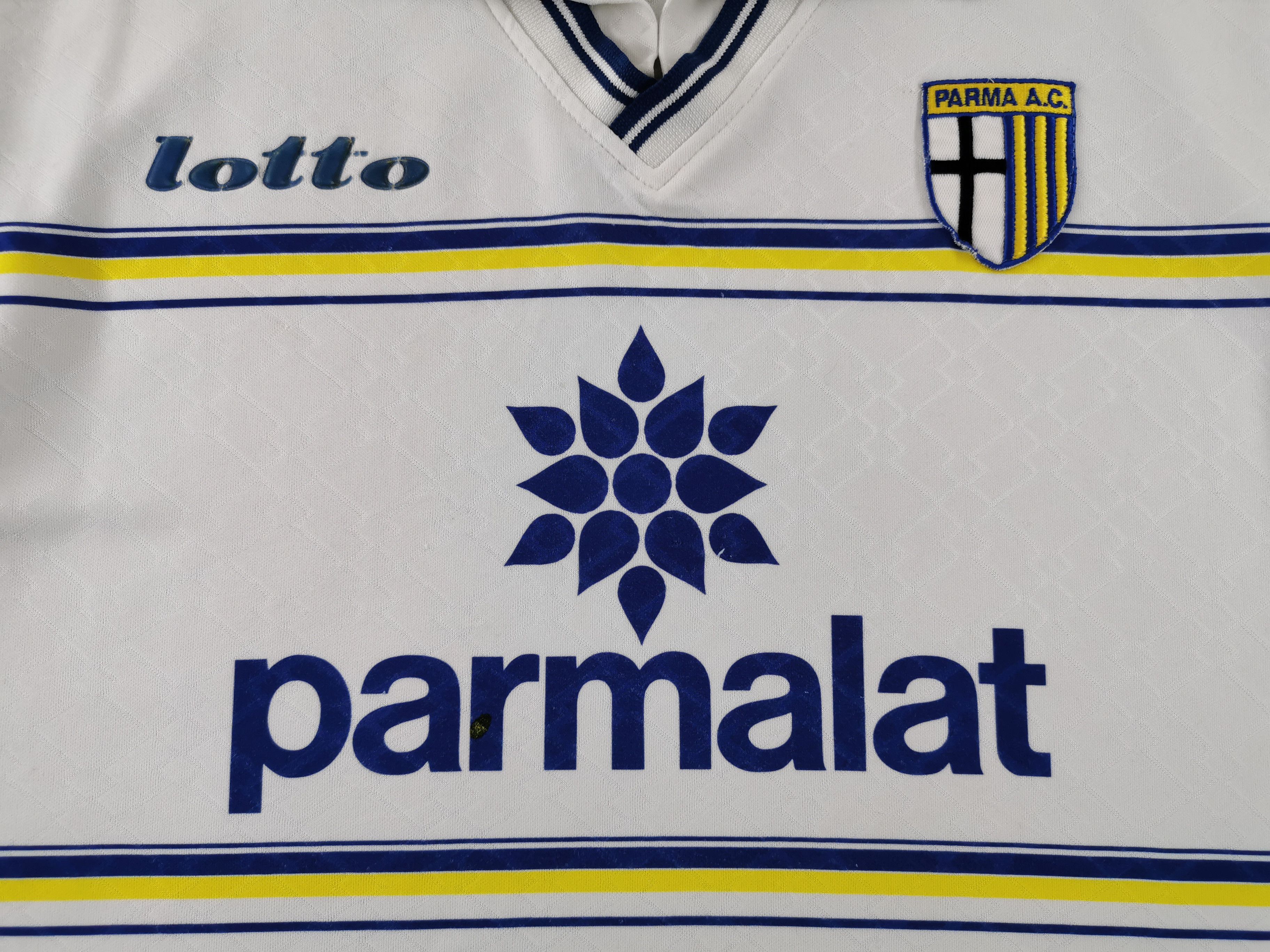 Lotto Sport Vintage 90s Parma A.C. Football By Lotto Jersey Shirt Size M Size US M / EU 48-50 / 2 - 4 Thumbnail