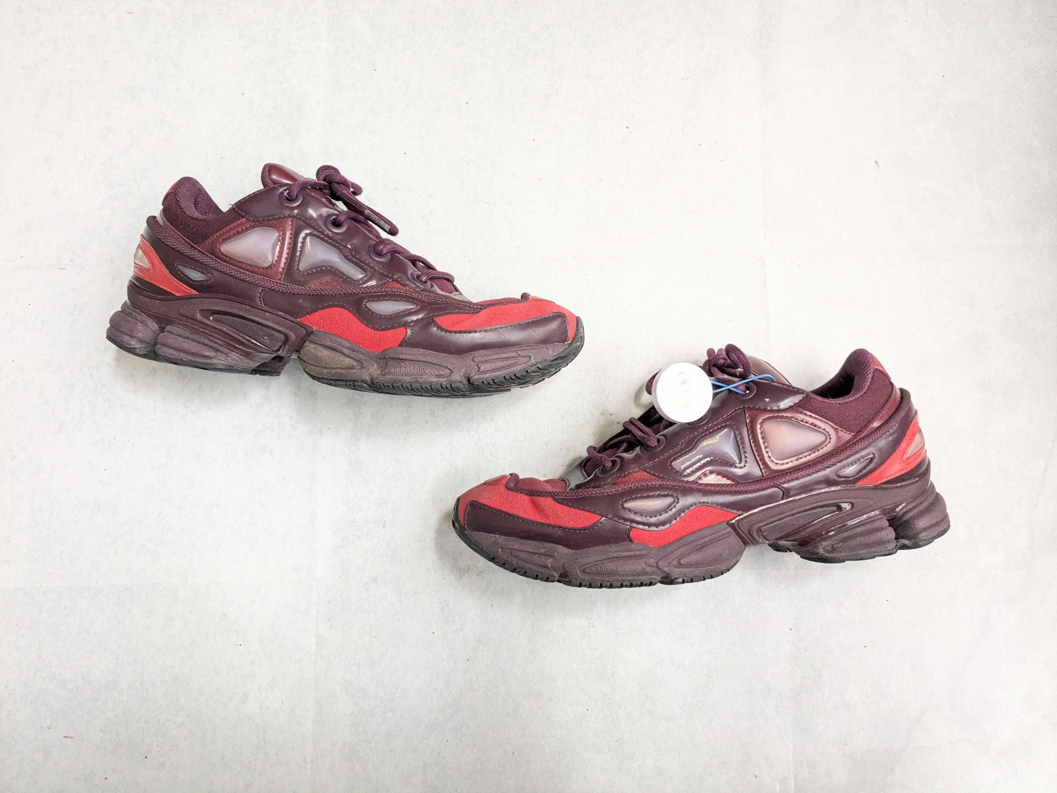 Raf Simons Adidas x Raf Simons Ozweego 3 Burgundy B22538 11 Red Size US 11 / EU 44 - 1 Thumbnail