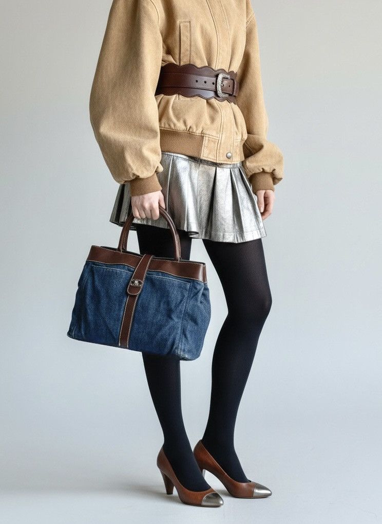 Chanel Chanel Denim CC Flap Tote Size ONE SIZE - 3 Thumbnail