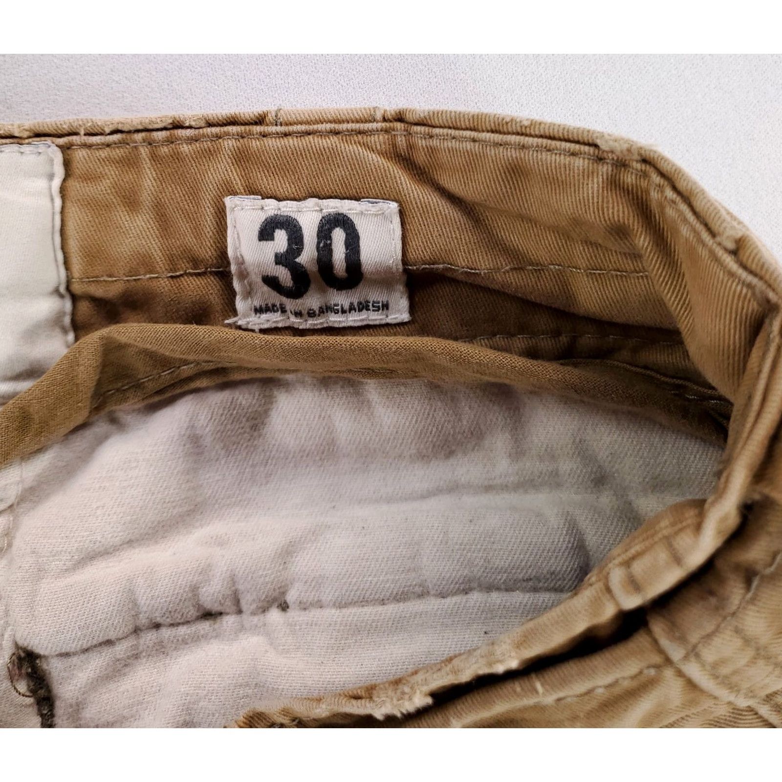 Abercrombie & Fitch VINTAGE Abercrombie & Fitch Cargo Shorts Men Tan Brown 32 Mens 30 (32 Actual) Size US 32 / EU 48 - 6 Thumbnail