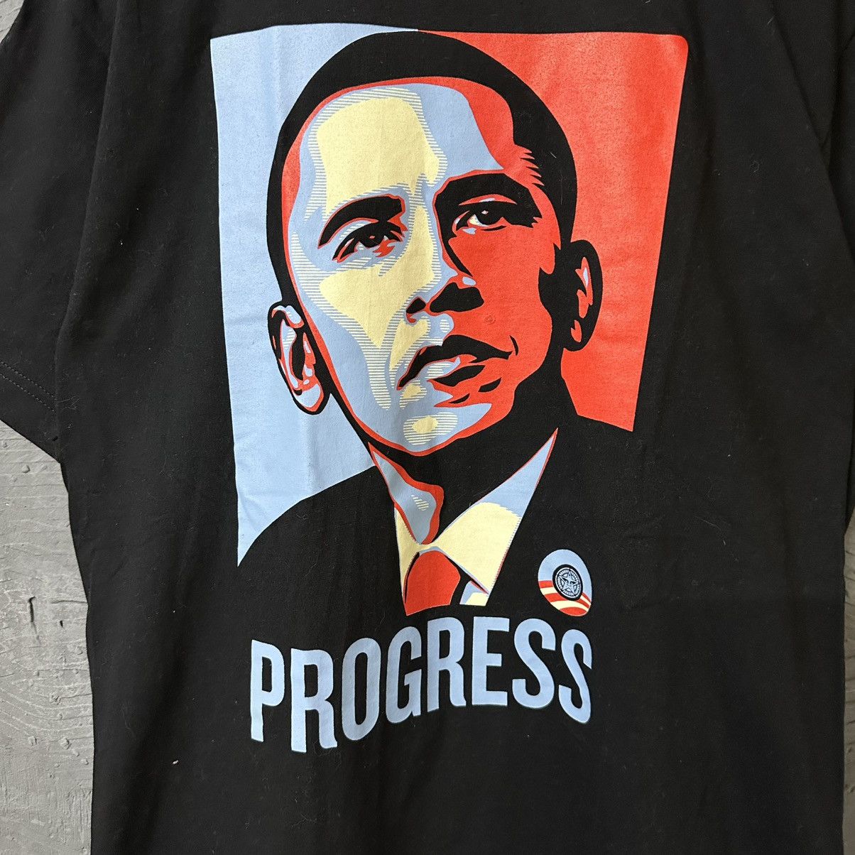 Obey OBEY OBAMA PROGRESS Tee Size L Size US L / EU 52-54 / 3 - 2 Thumbnail