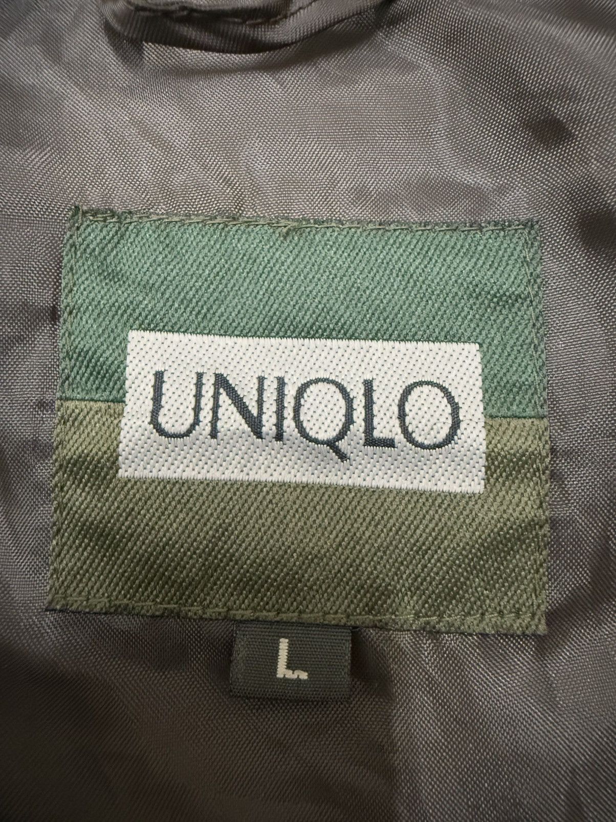 Japanese Brand × Uniqlo × Vintage Vintage 90s Uniqlo Plaid Tweed Chekered Flanel Wool Jacket Size US L / EU 52-54 / 3 - 8 Thumbnail