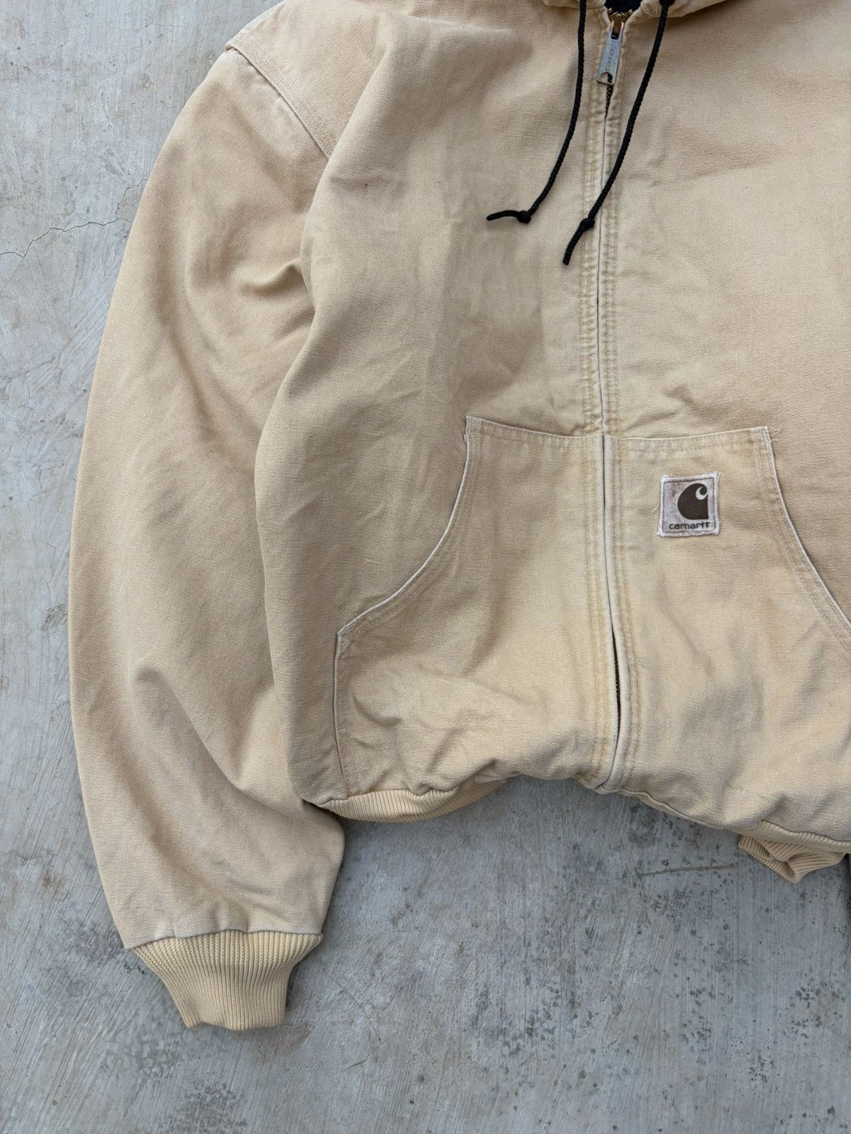 Carhartt Vintage 1998 Sunfaded Carhartt Active Jacket J06 WET Size US XL / EU 56 / 4 - 4 Thumbnail