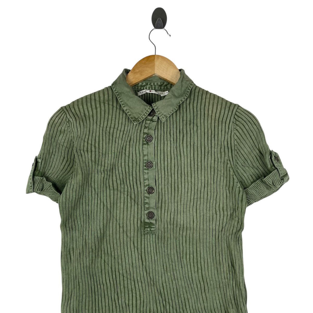 Tommy Hilfiger Vintage Tommy Hilfiger Short Sleeve Polo Knitwear Size US XL / EU 56 / 4 - 2 Thumbnail