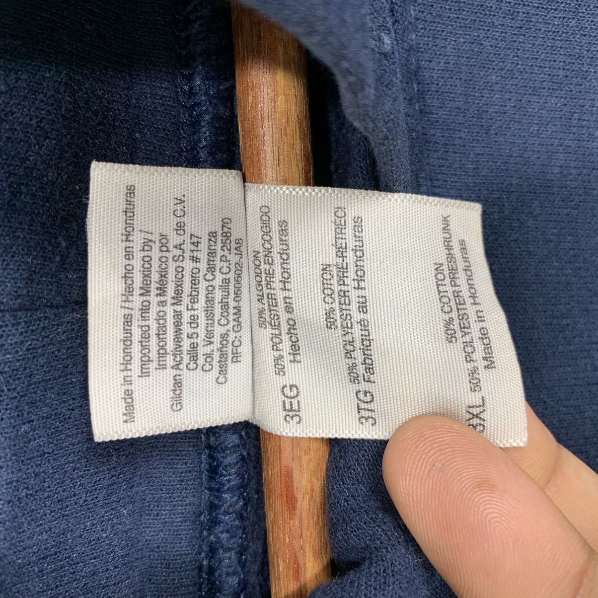 Gildan Marines Crop Top Hoodie Size 3XL / US 20-22 - 6 Thumbnail