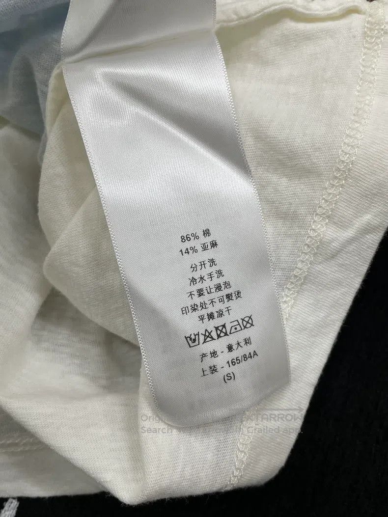 Dior Dior White letter love T-shirt Size S / US 4 / IT 40 - 7 Thumbnail