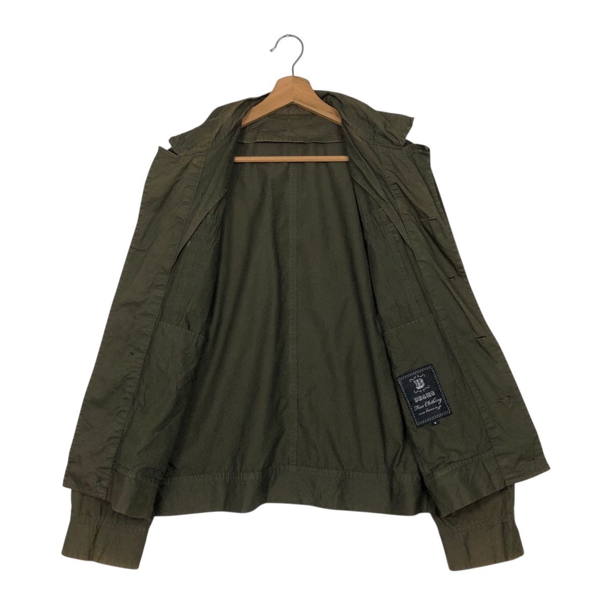 Japanese Brand BEAMS Olive Military Utility Jacket – Archive Japan (M) Size US M / EU 48-50 / 2 - 14 Thumbnail