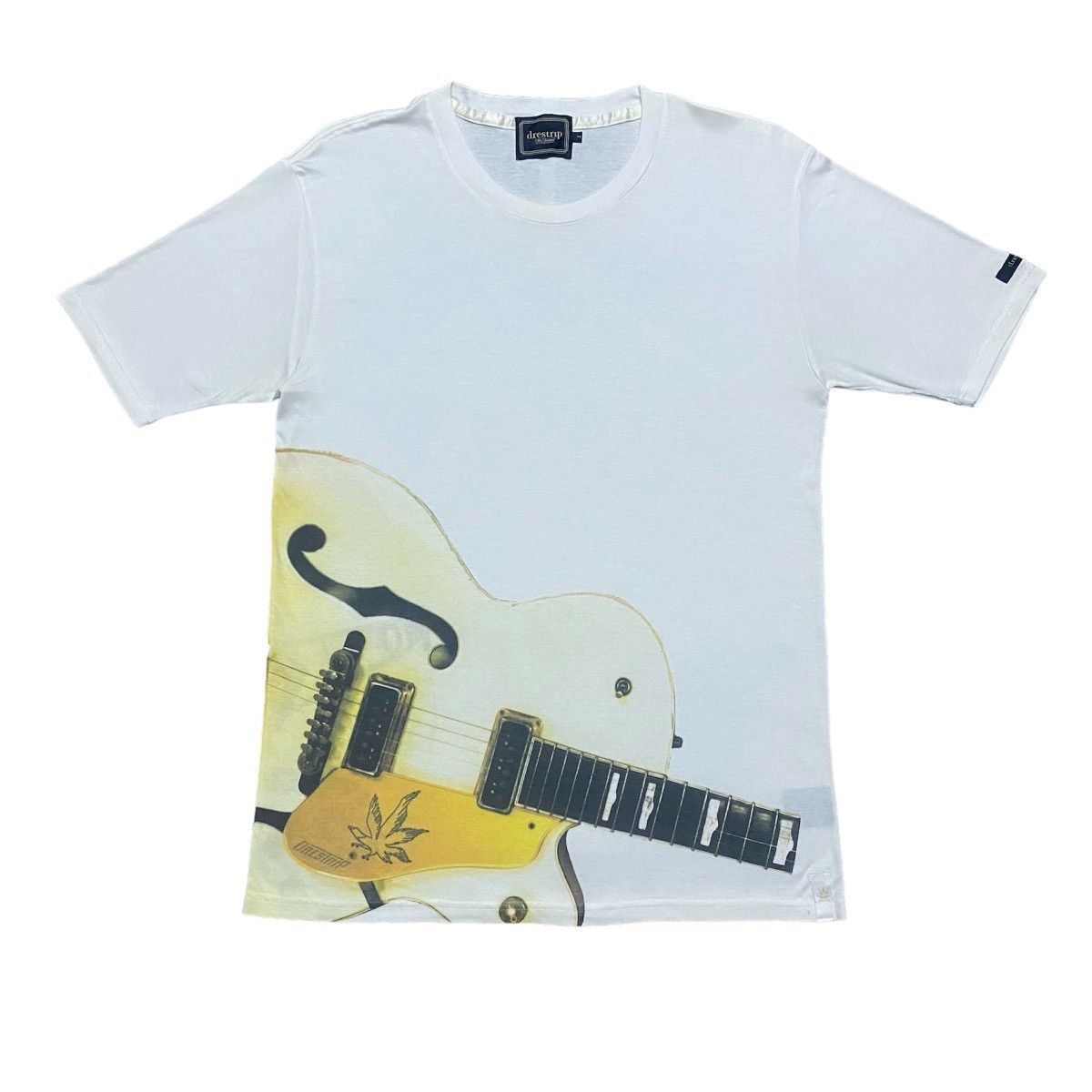 Japanese Brand × Vintage Rare‼️🔥Drestrip Guitar T-Shirt Size US S / EU 44-46 / 1 - 1 Thumbnail