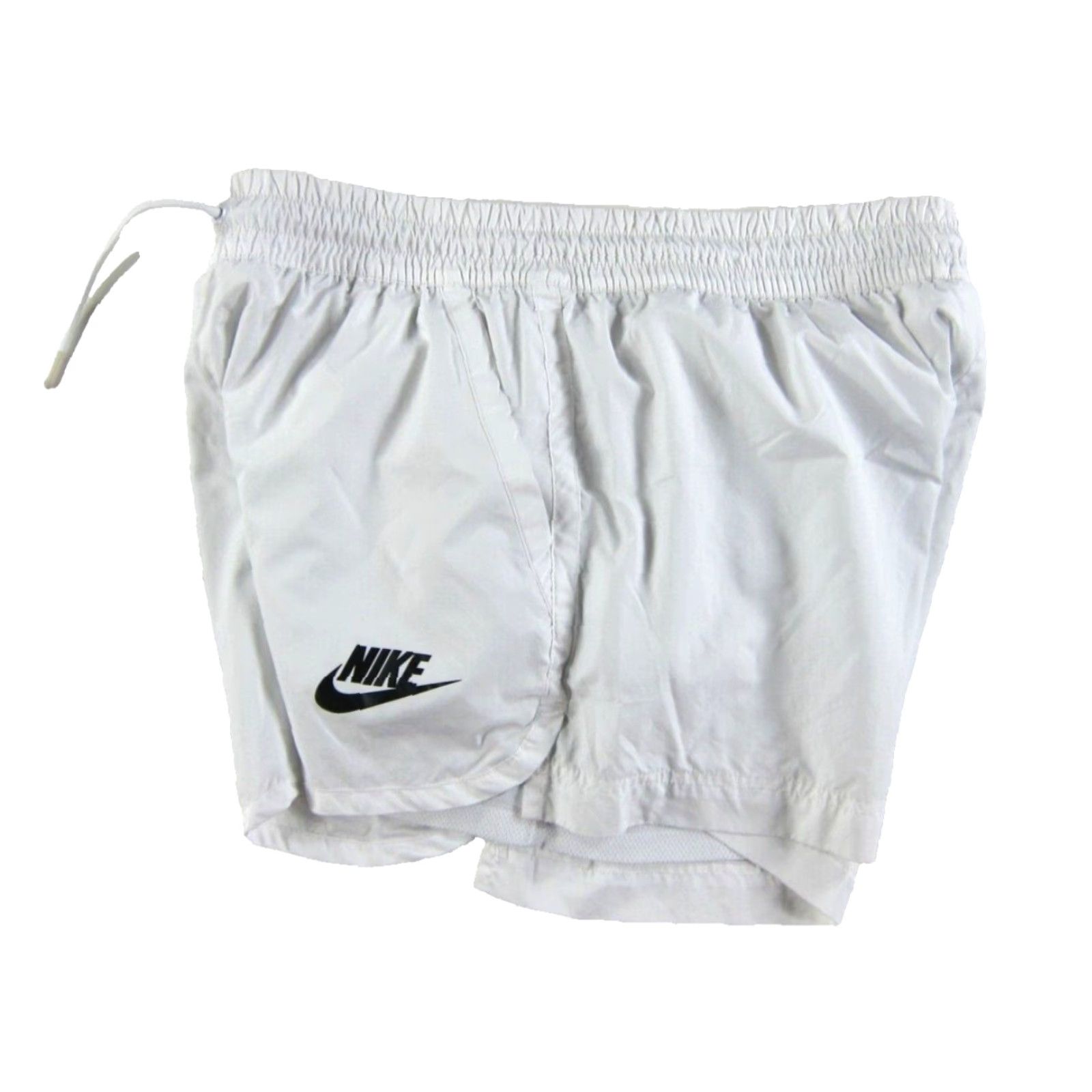 Nike Nike Women Shorts L White Lined Pocket Running Hiking Walking Gym Sport Short Women Large Size 36" / US 14 / IT 50 - 5 Thumbnail