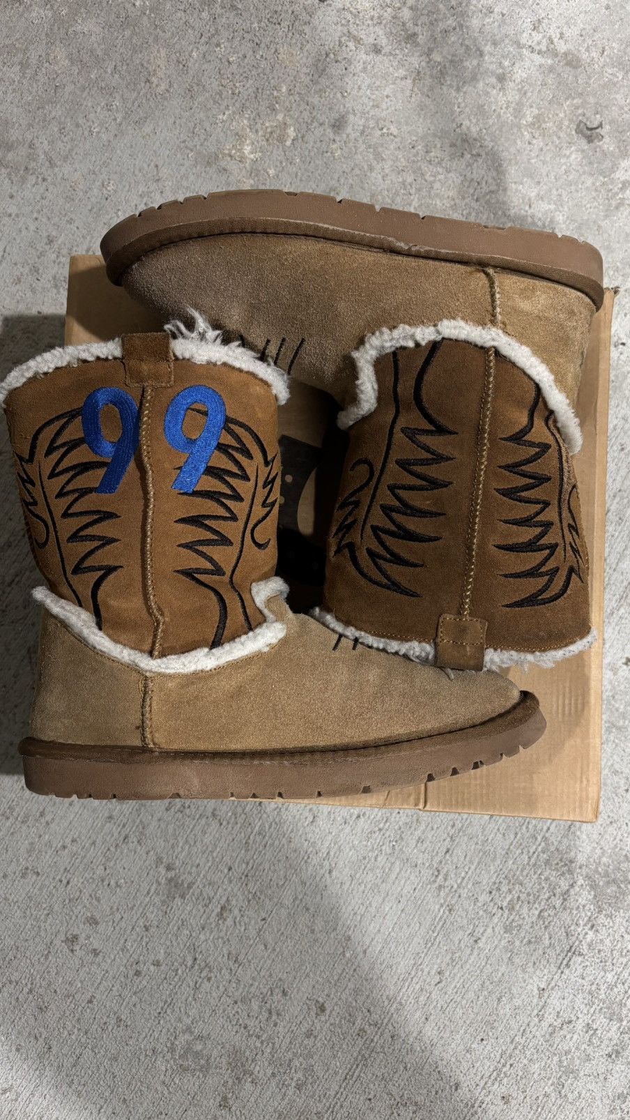 1199 Bazo 1199 Ugg Cowboy Boots Size US 10 / EU 43 - 5 Thumbnail