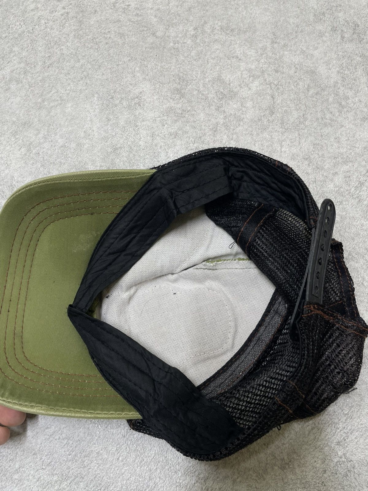 Ed Hardy × Japanese Brand × Von Dutch Von Dutch Military Cap With Skeleton Patch, Full Sleaze Size ONE SIZE - 4 Thumbnail