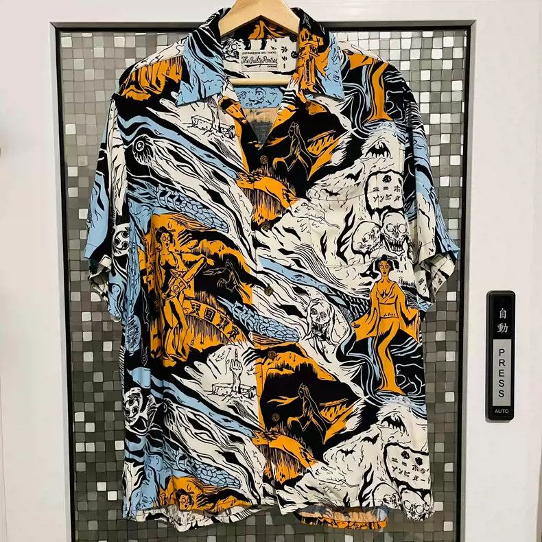 WACKO MARIA ROCK'N ROLL ALOHA SHIRTS WACKO MARIA (ワコマリア) ROCK