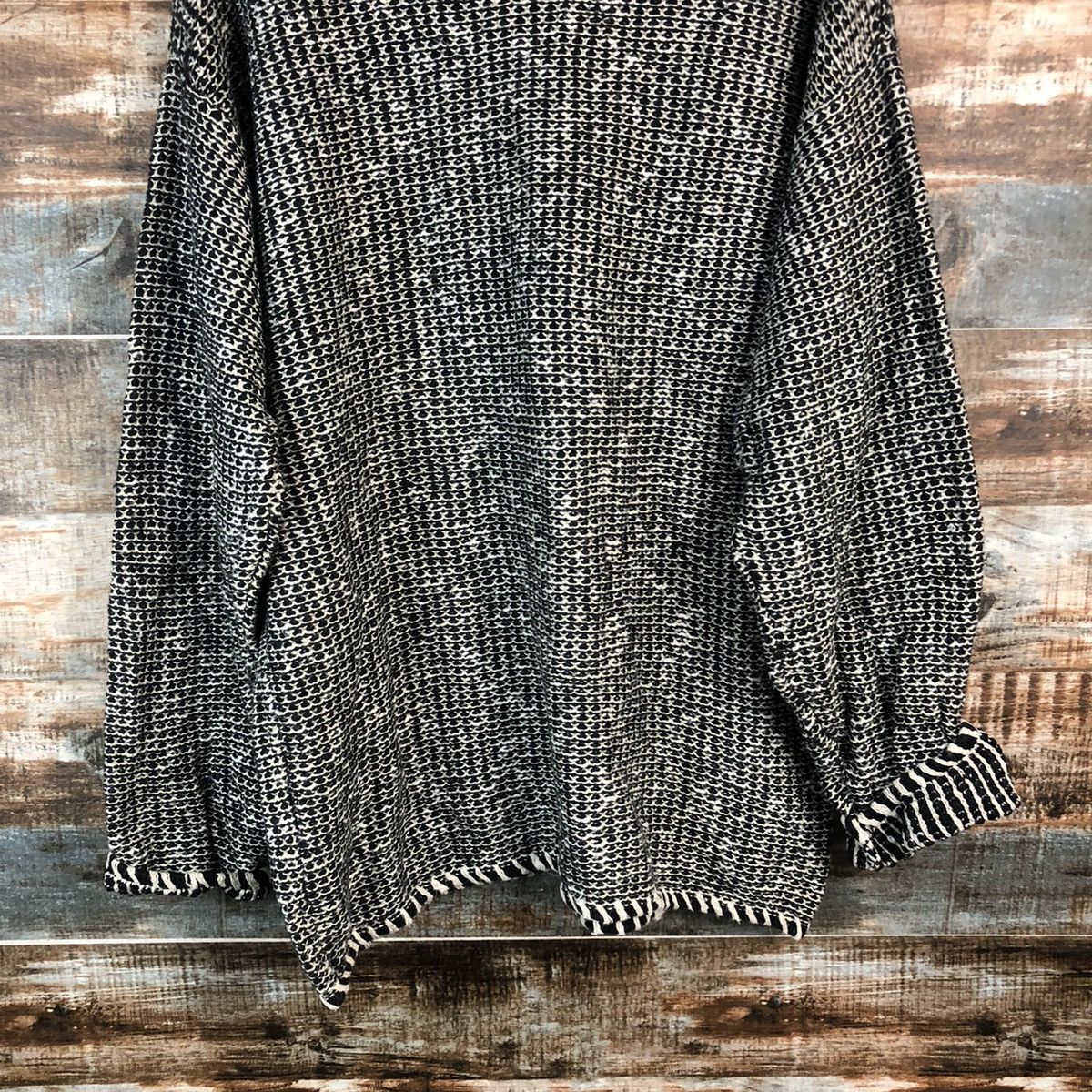 Homespun Knitwear × Japanese Brand DL Dude Uomo Vintage sweatshirt Gray Knitwear #C499 Size US L / EU 52-54 / 3 - 14 Thumbnail