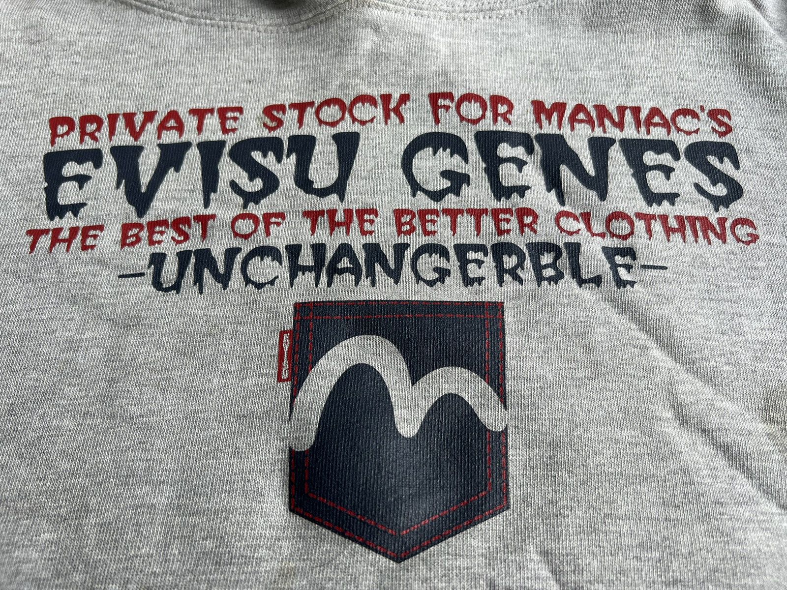 Evisu GRAIL🔥90s Evisu Yamane Genes ™️ Daicock Logo Maniac Hoodie Size US M / EU 48-50 / 2 - 7 Thumbnail