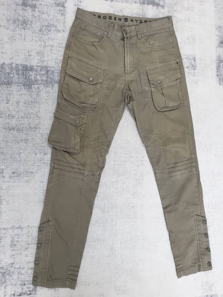 HYDROGEN Hydrogen H2J skull Japanese brand pant Size US 30 / EU 46 - 5 Thumbnail