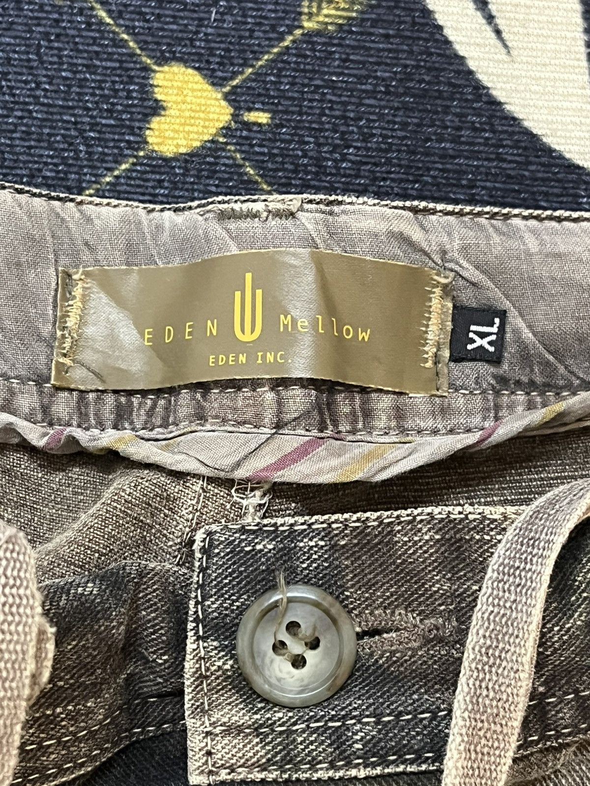 Hysteric Glamour Vintage Eden Mellow Flare Camo Military Cargo Denim Size US 34 / EU 50 - 9 Thumbnail