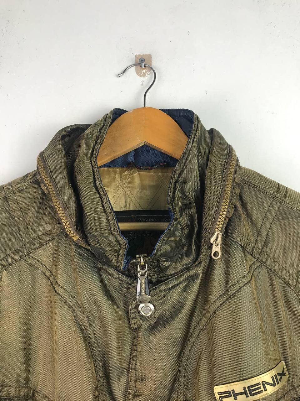 Japanese Brand × Phenix × Vintage 🔥Rare🔥Vintage Phenix Alain Prost Jacket(Sunfaded) Size US XL / EU 56 / 4 - 3 Thumbnail