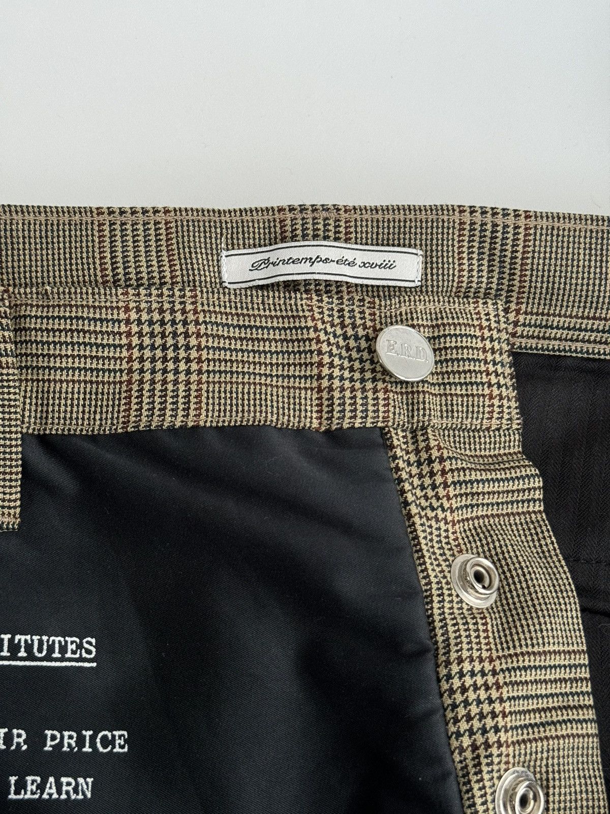 Enfants Riches Deprimes SS18 We Are All Prostitutes Patch Trouser Size US 34 / EU 50 - 7 Thumbnail