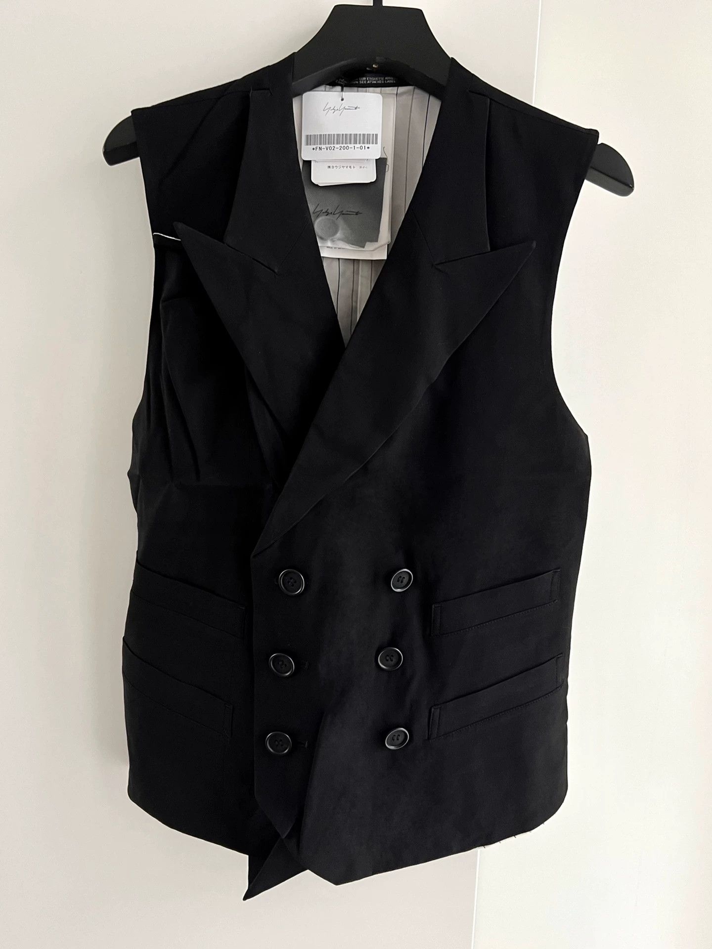 Yohji Yamamoto Yohji Yamamoto Cutout Vest Size 1 New Size US S / EU 44-46 / 1 - 3 Thumbnail