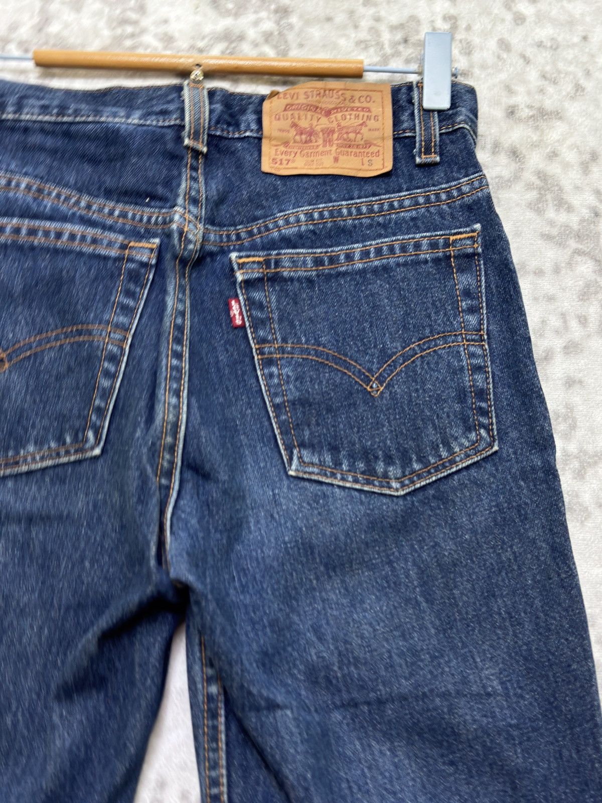 Vintage Levi's 517 Slim Fit Jr Flare 90s Bootcut Denim Pants