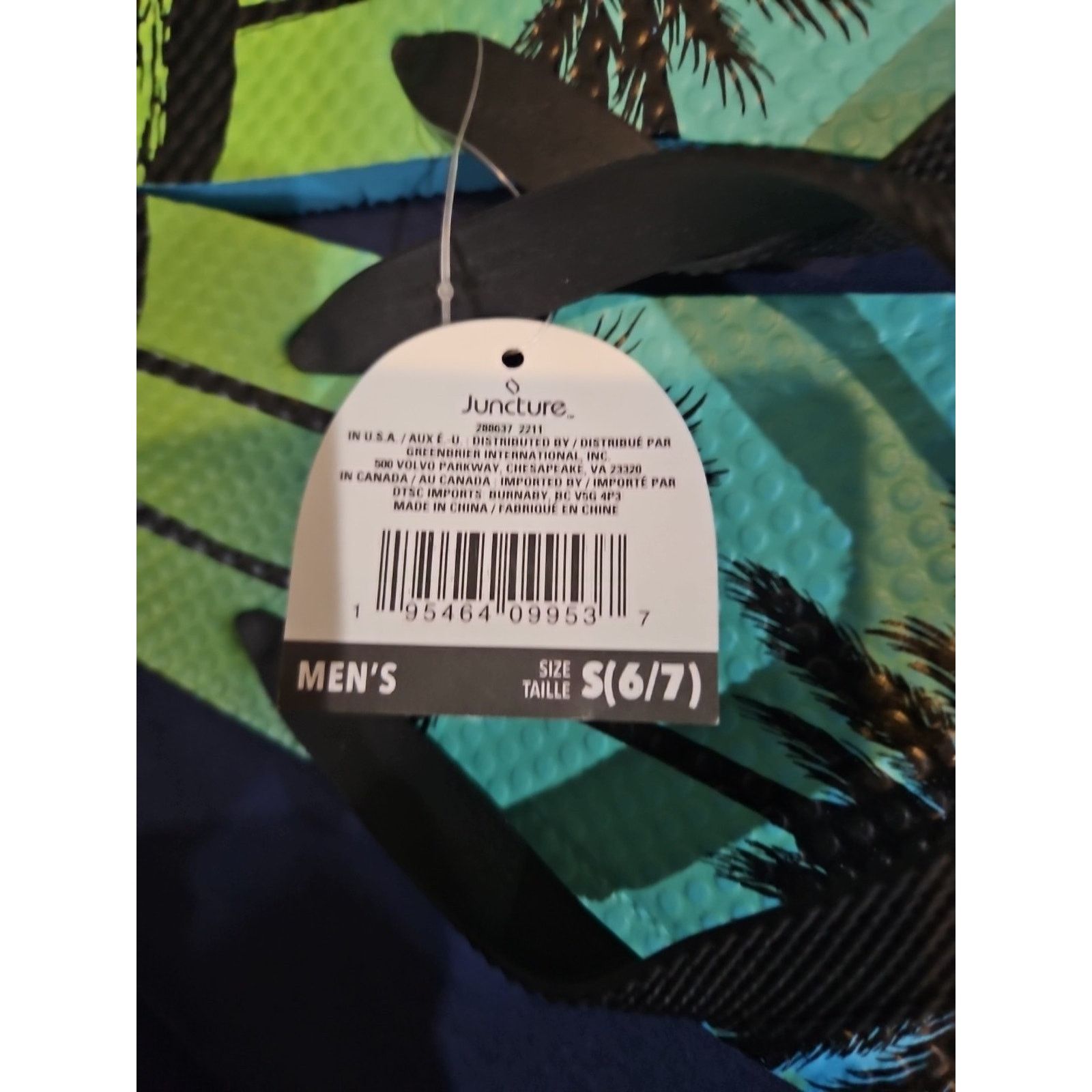 Other Juncture Men's Flip Flops Size 6/7 - Brand New Size US 6.5 / IT 36.5 - 4 Thumbnail