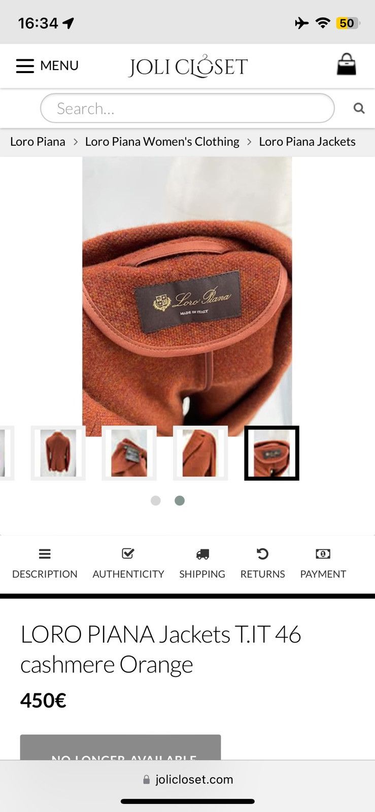 Loro Piana Loro Piana London Bridge Cashmere Blazer Size L / US 10 / IT 46 - 13 Thumbnail