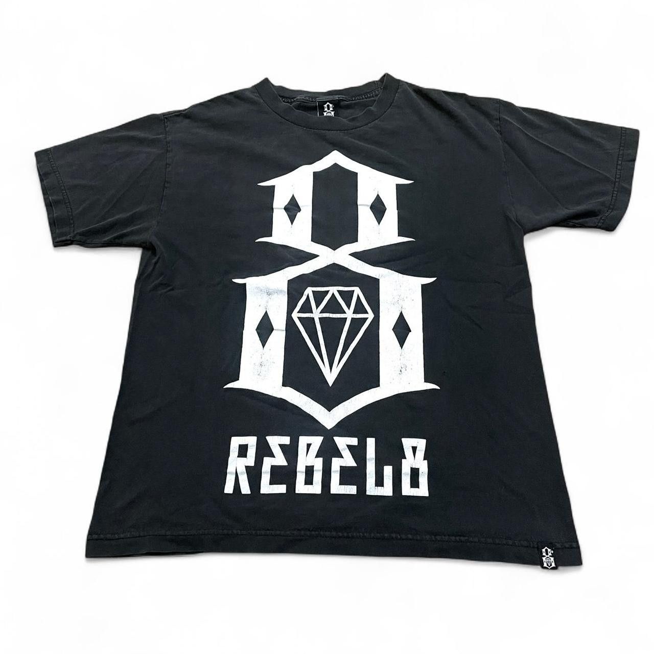 Rebel8 Y2k Rebel8 Big Logo T-Shirt - Size M Size US M / EU 48-50 / 2 - 2 Thumbnail