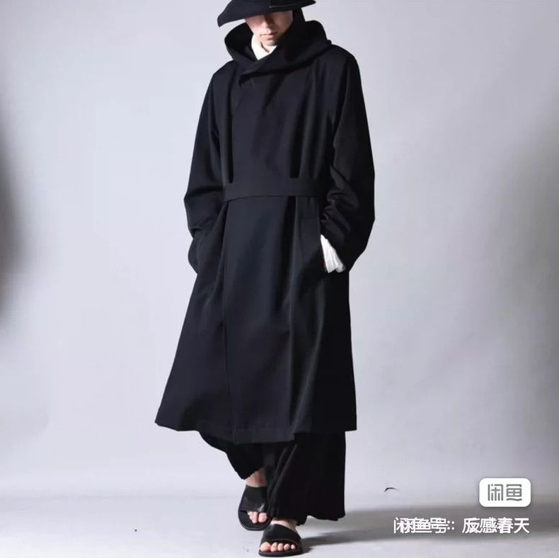 Yohji Yamamoto Yohji YamamotoRegulation Boxer Robe Lace-up Coat 2503-Nexta Size US L / EU 52-54 / 3 - 5 Thumbnail