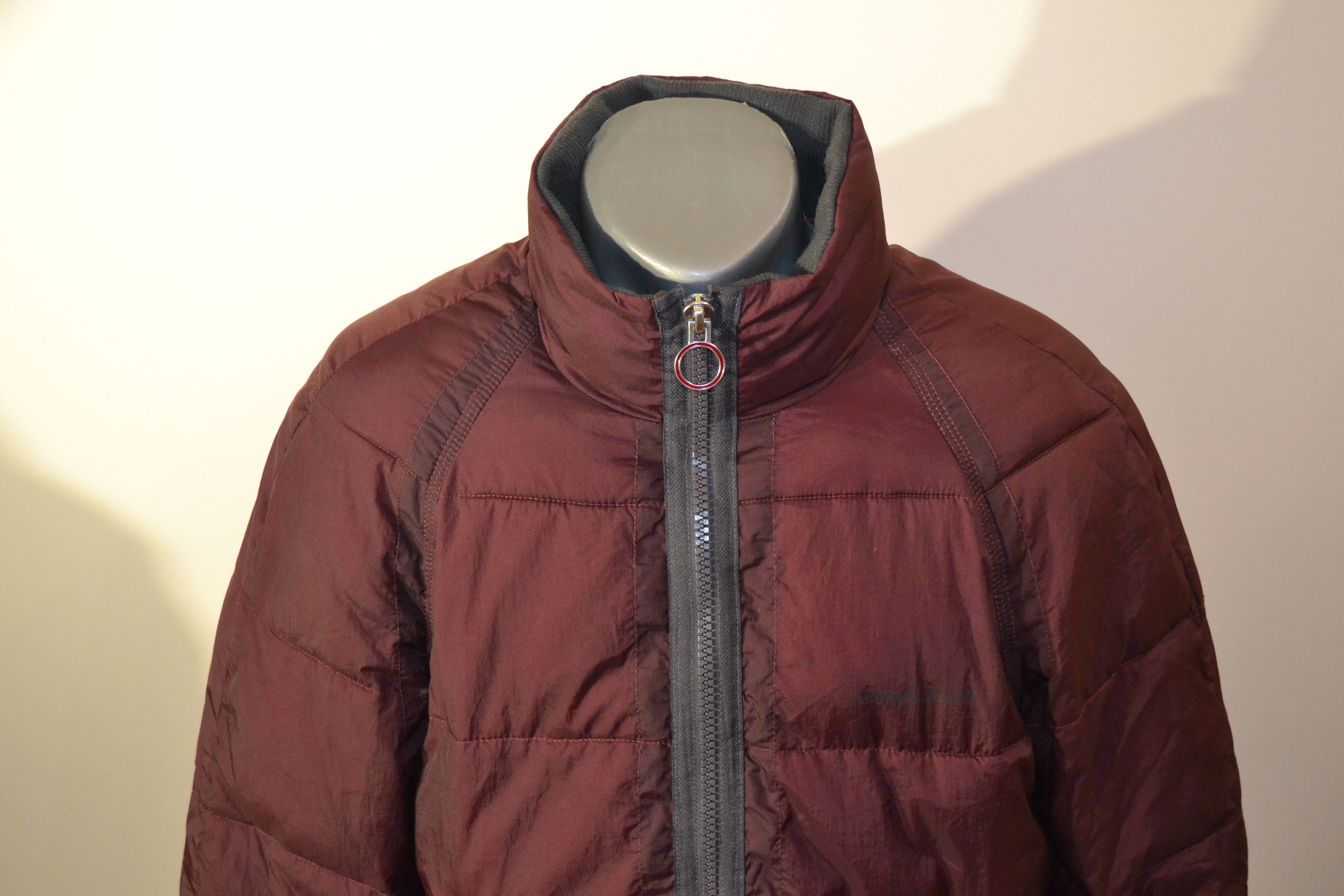 Armani Vintage Armani Jeans Puffer Jacket – Size L – Rare 2000s Size US L / EU 52-54 / 3 - 2 Thumbnail