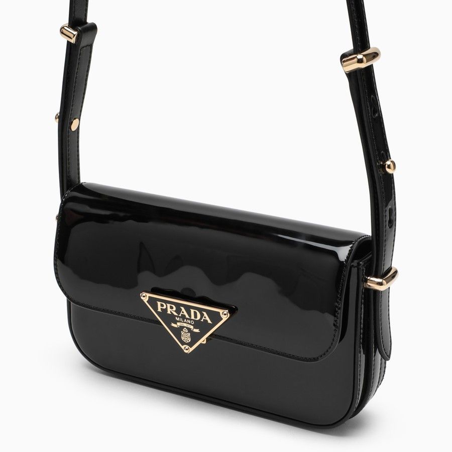 Prada o1d2blof0924 Size : OS / Leather Shoulder Bag In Black Size ONE SIZE - 5 Thumbnail