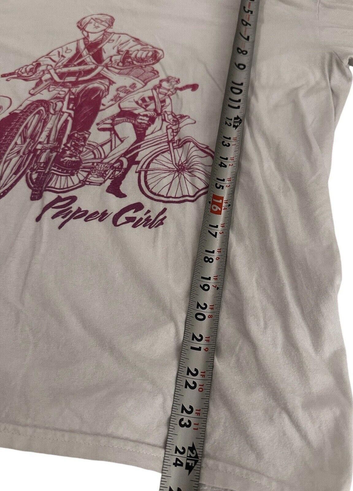 Designer Paper Girls Comic Book T-Shirt Medium White Size US M / EU 48-50 / 2 - 6 Thumbnail