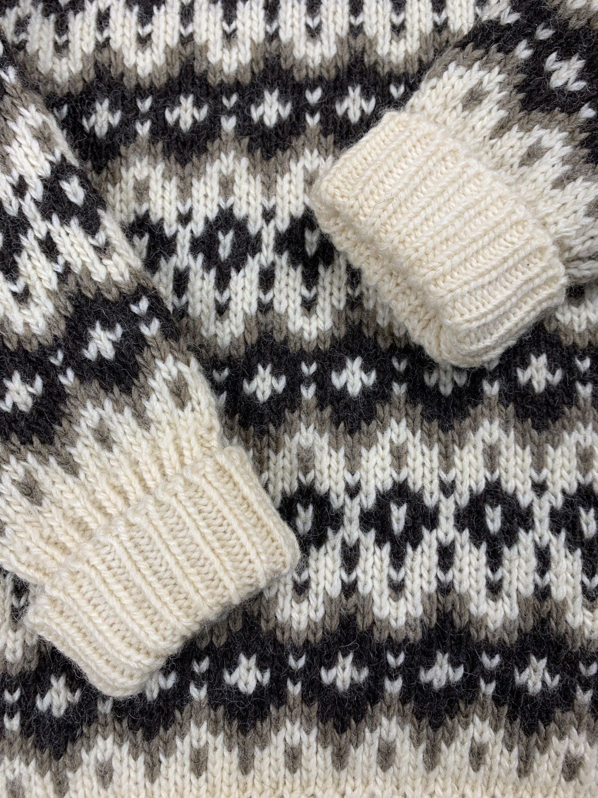 Vintage Vintage Fair Isle Wool Norwegian Sweater High Neck 90’s Size US XS / EU 42 / 0 - 5 Thumbnail