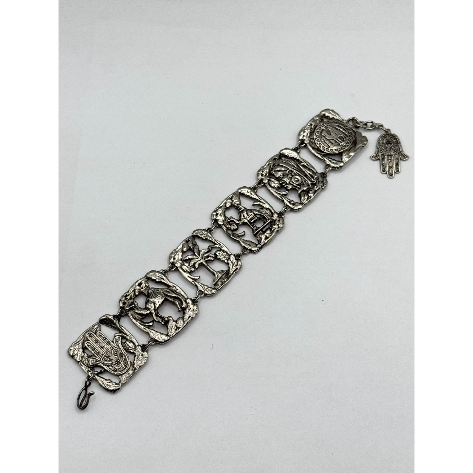 Vintage Vintage souvenir Du Maroc travel panel bracelet Size ONE SIZE - 6 Thumbnail