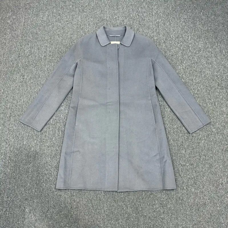 Max Mara MaxMara Gray Wool Women's Coat 0089 Size S / US 4 / IT 40 - 1 Thumbnail