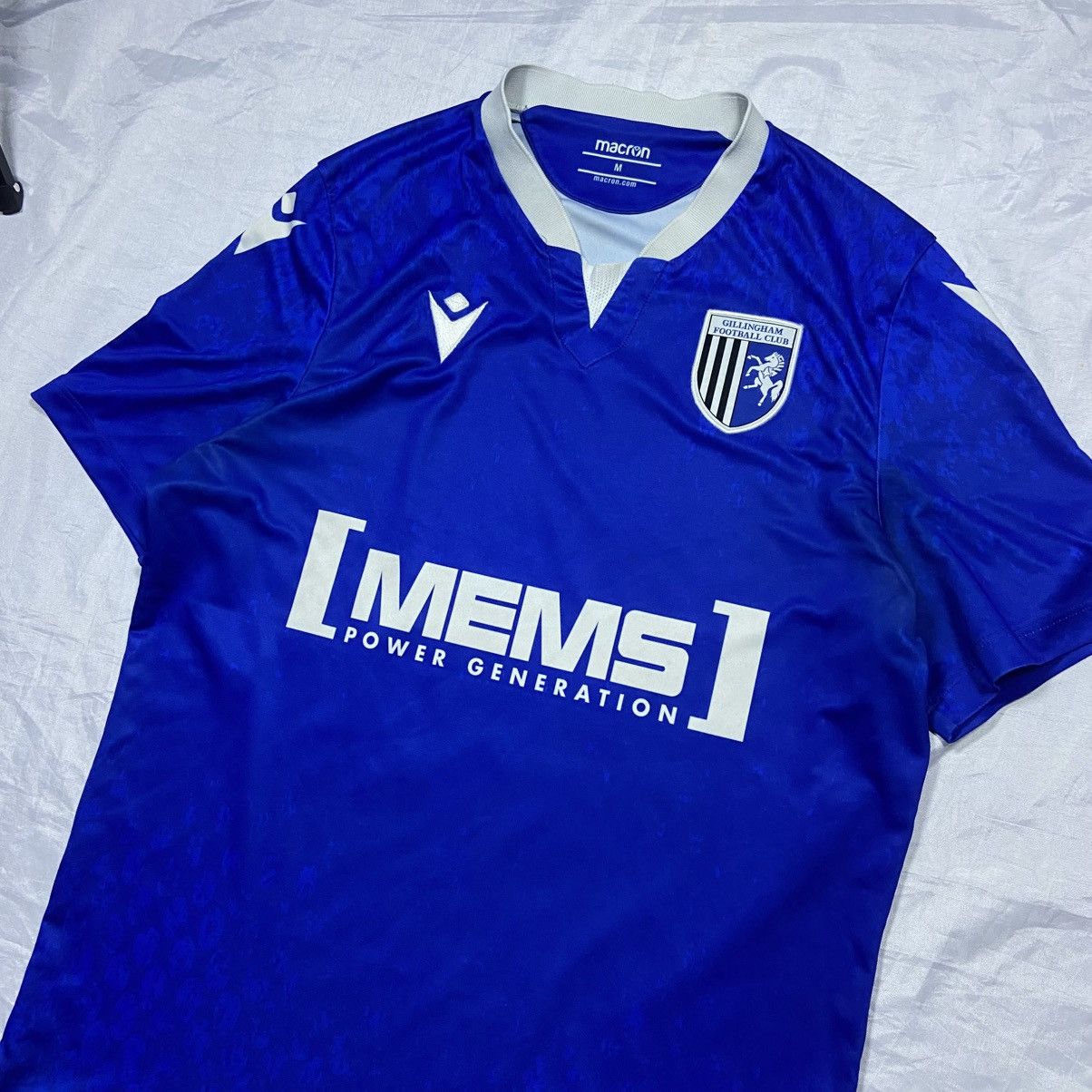 Macron Gillingham FC Football Jersey Macron Home Size US M / EU 48-50 / 2 - 2 Thumbnail