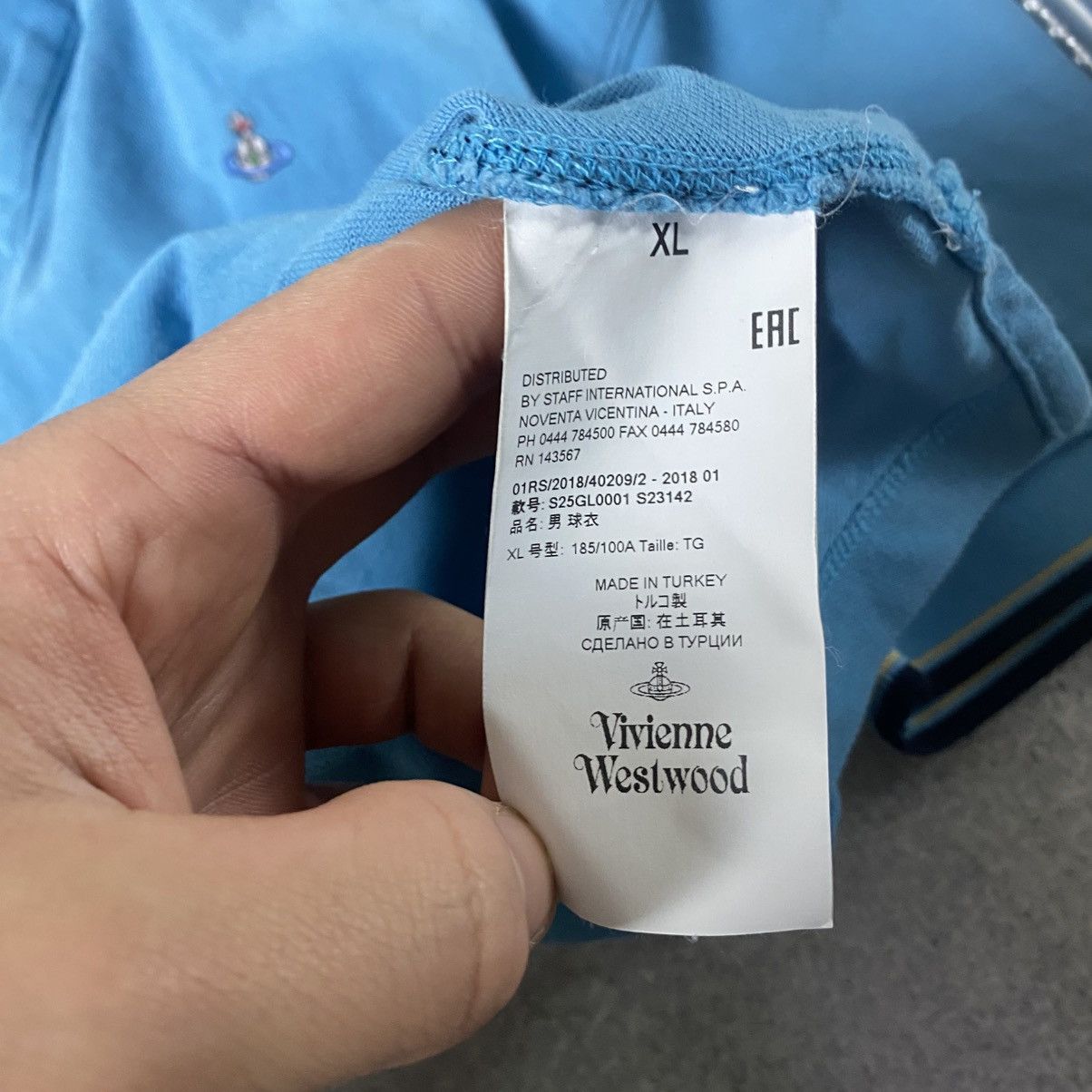 Vivienne Westwood Polo t shirt Vivienne Westwood Luxury Size XL Size US XL / EU 56 / 4 - 9 Thumbnail