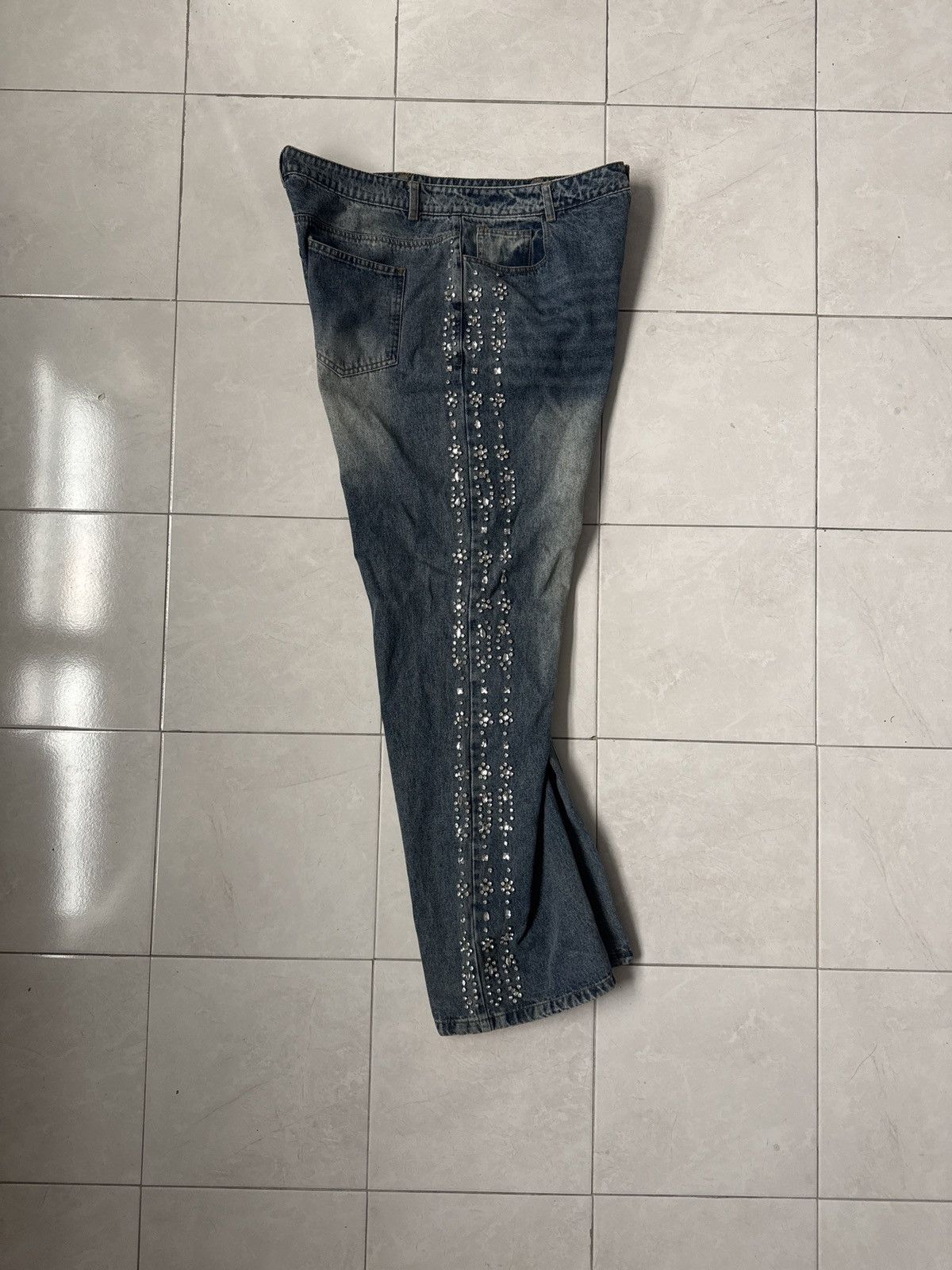 Vale Vale “crystal” denim Size US 36 / EU 52 - 2 Thumbnail