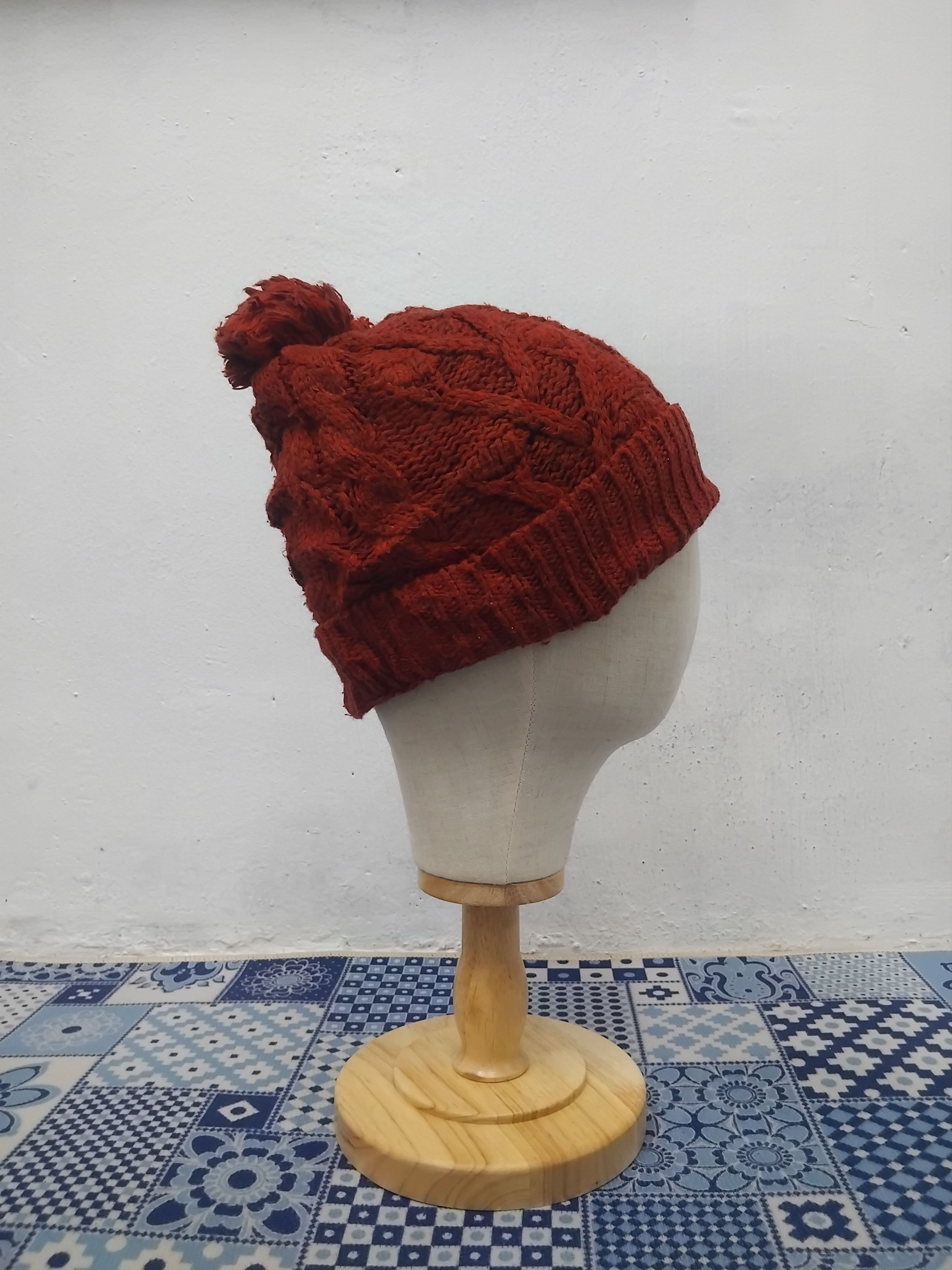 Montbell 💥Montbell red colour beanie Size ONE SIZE - 7 Thumbnail