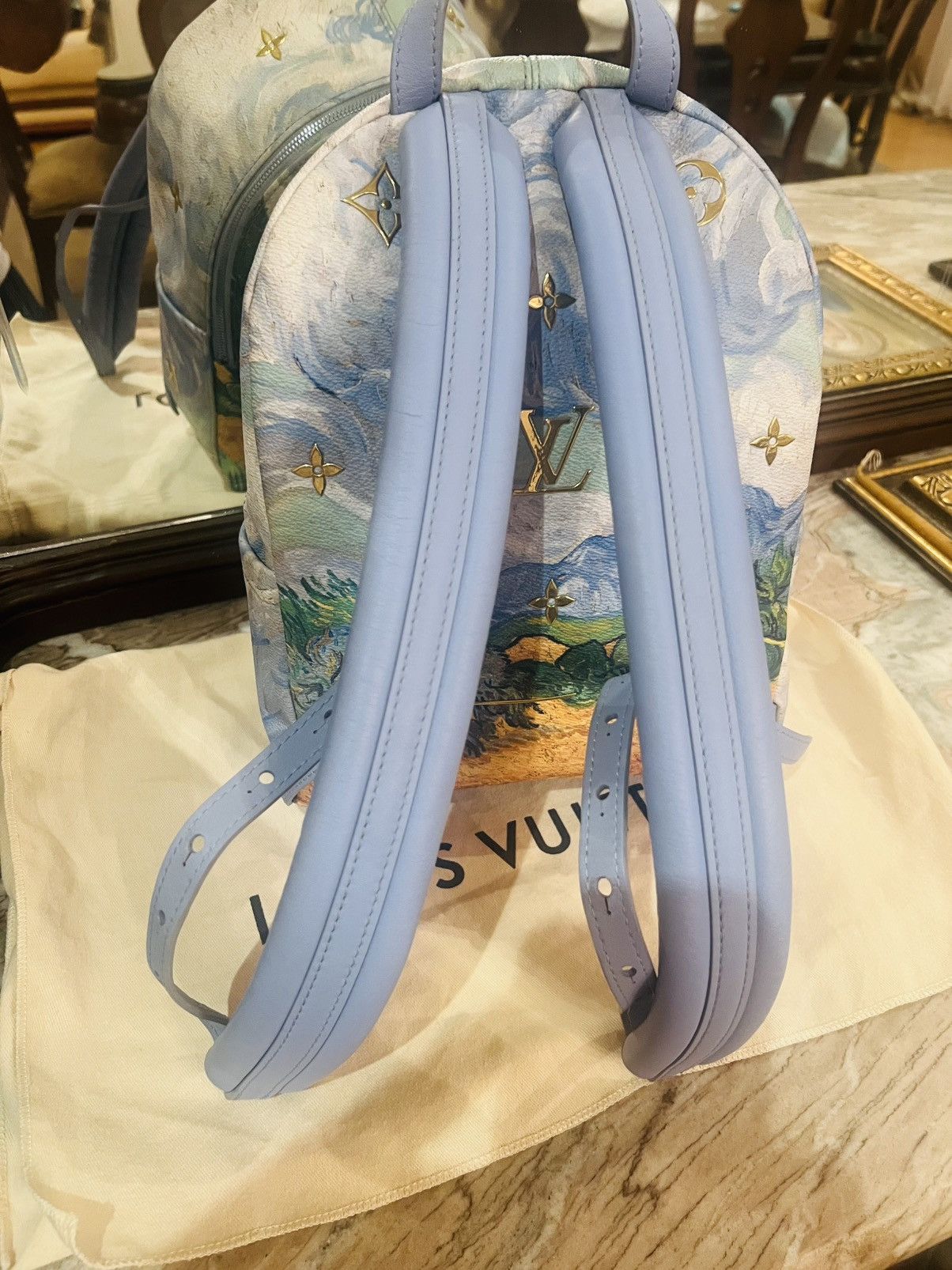 Louis Vuitton Louis Vuitton 2017 Van Gogh Palm Springs PM Backpack Size ONE SIZE - 7 Thumbnail