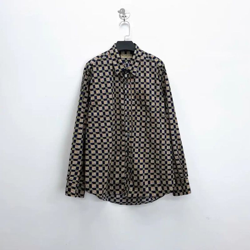 Burberry Burberry Khaki Short-Sleeve Shirt for Men Size US XL / EU 56 / 4 - 1 Thumbnail