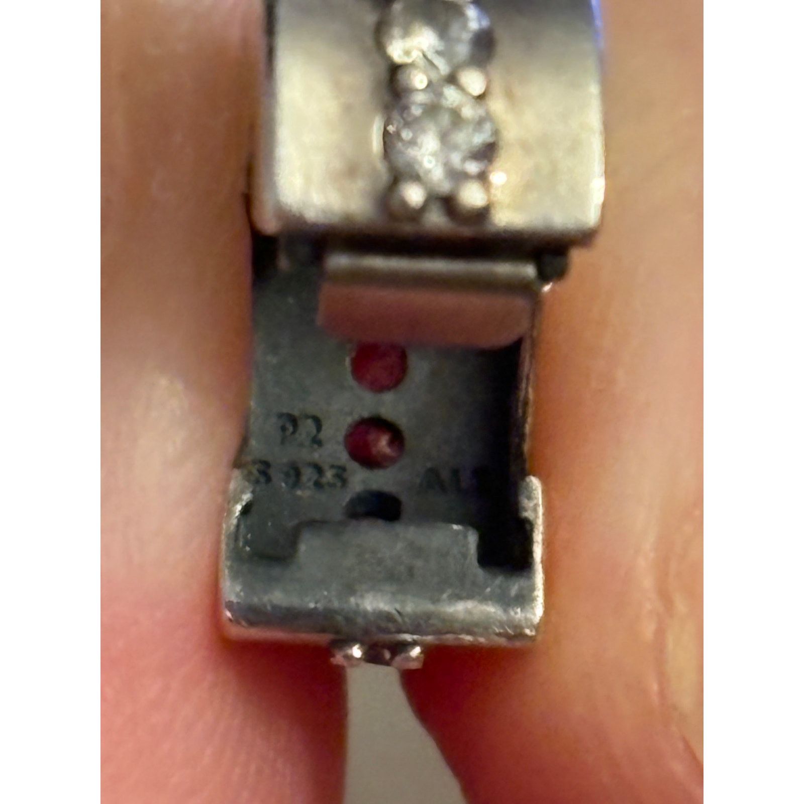 pandora Pandora ALE S925 Sterling Silver Clear CZ Clip Charm Size ONE SIZE - 5 Thumbnail