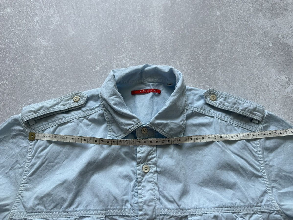 Prada short sleeve shirts for women Prada Blue size 39 Size M / US 6-8 / IT 42-44 - 8 Thumbnail